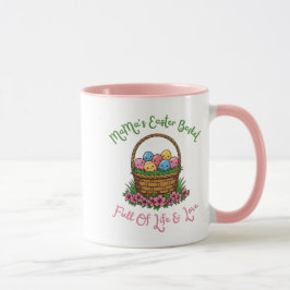 Caneca Cesta de Páscoa do MaMa