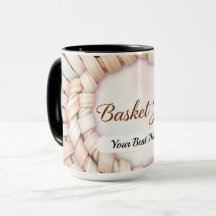 Caneca Cesta Tecido Alegria