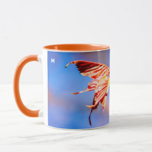 Caneca Céu Azul Rosa Sakura Flor