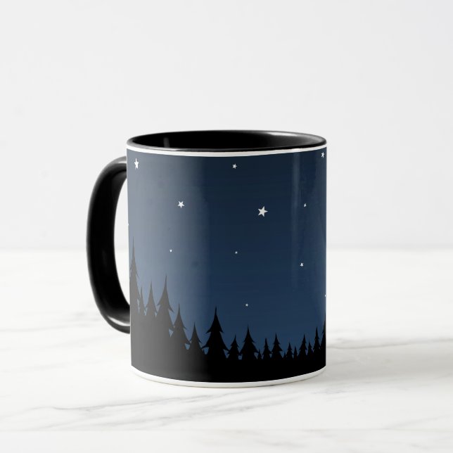 Caneca Céu noturno (Frente Esquerda)