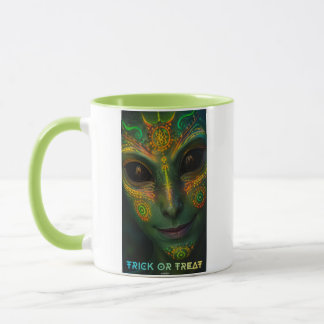 Caneca CG17s UFO Halloween - Humans... are weird