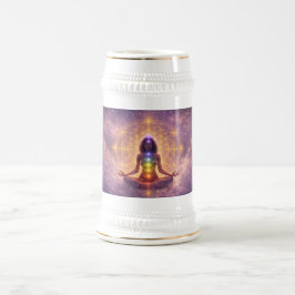 Caneca Chakra Meditação Stein Arte Espiritual