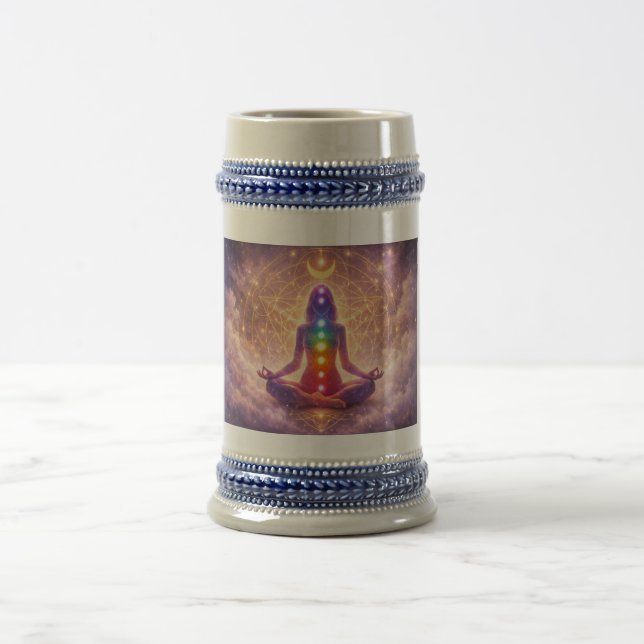 Caneca Chakra Meditação Stein Espiritual (Centro)