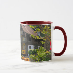 Caneca Chalé suíço, lucerna da região