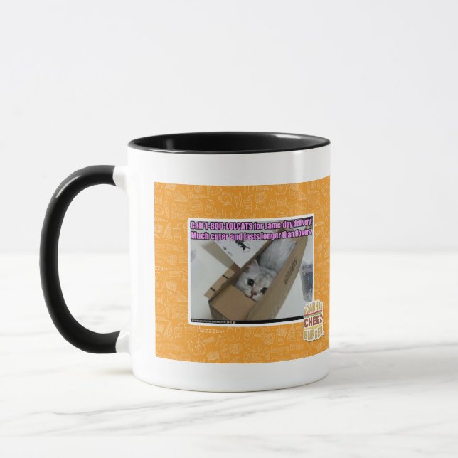 Caneca Chamada 1-800-LOLCATS (Esquerda)