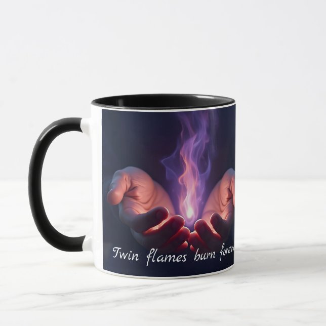 Caneca Chamas Gêmeas (Esquerda)