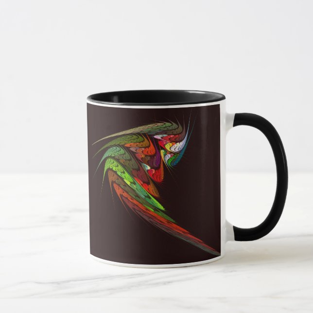Caneca Chameleon Abstrato Coffee Mug (Direita)