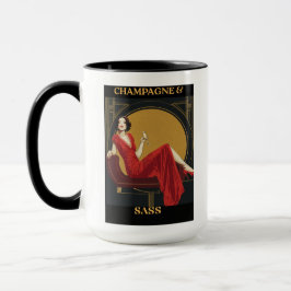 Caneca Champanhe E Sass Mug