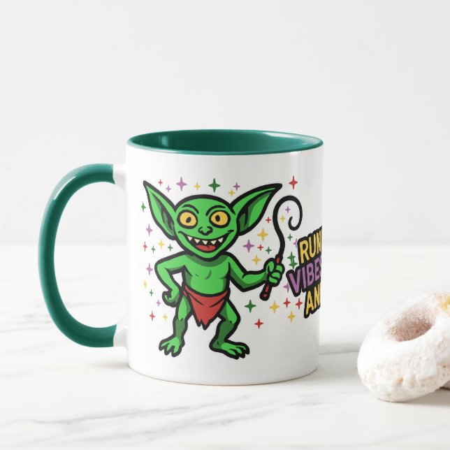 Caneca Chaos Gremlin: um caos giro (Com Donut)