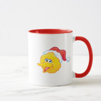 Chapéu de Papai Noel do Big Bird