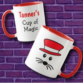 Caneca Chapéu de Pequeno Rato de Neve Personalizável