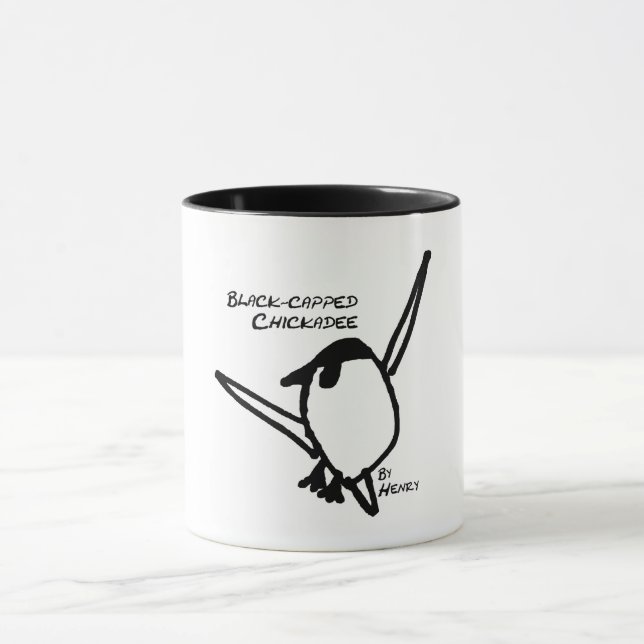 Caneca Chapim por Henry, Opção 1 (Centro)