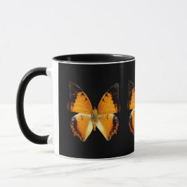 Caneca Charaxes de Borda Negra Borboleta Café Mug