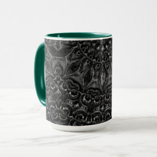 Caneca Charcarvão Mandala Coffee Mug