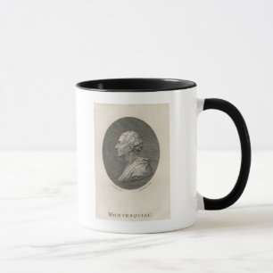 Caneca Charles Louis de Secondat, Baron de Montesquieu