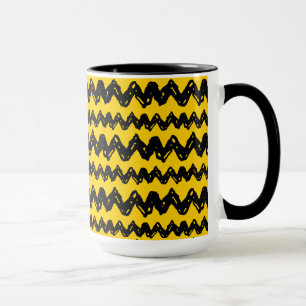 Caneca Charlie Brown Zig Zag Pattern