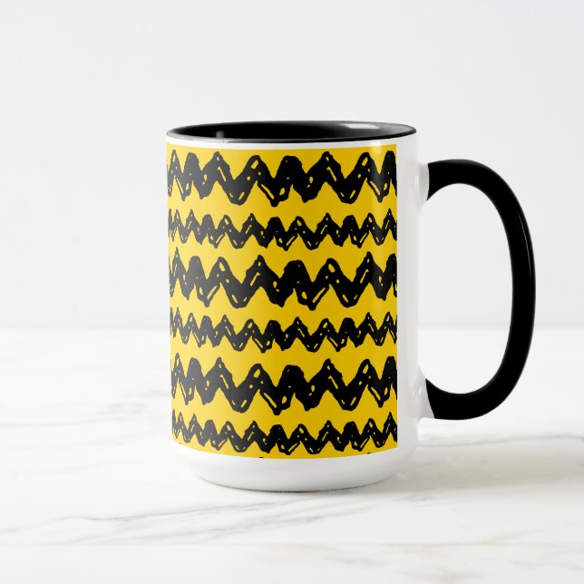 Caneca Charlie Brown Zig Zag Pattern (Direita)