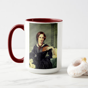 Caneca Charlotte Bronte   Café Mug