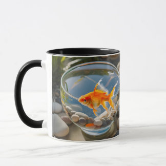 Caneca Charming Goldfish Cerâmica Mug
