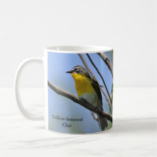 Caneca Chat de cor amarela por BirdingCollectibles