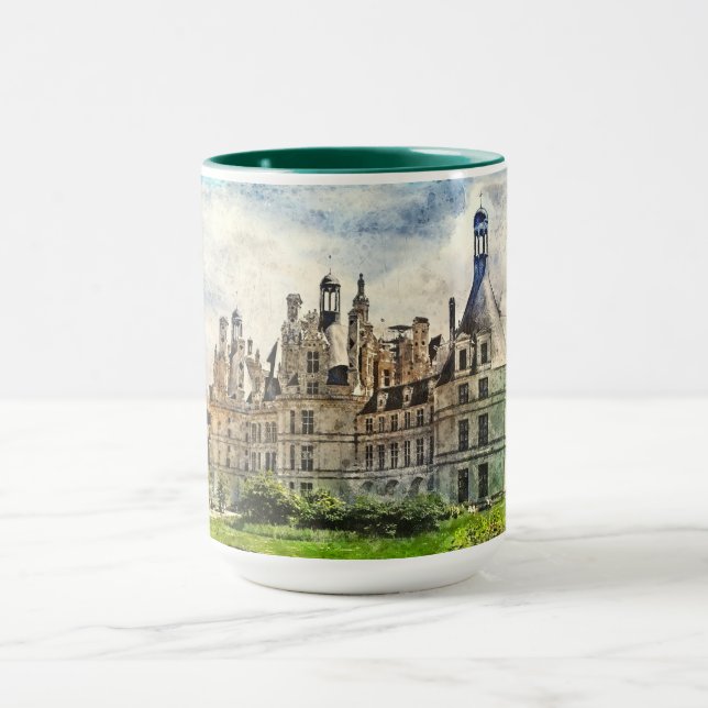 Caneca Chateau de Chambord, França. (Centro)