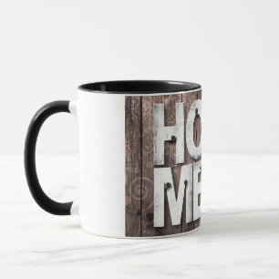 Caneca Chave de fixação do Conselho de madeira doce em ca