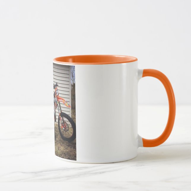 Caneca Chávena motocross (Direita)
