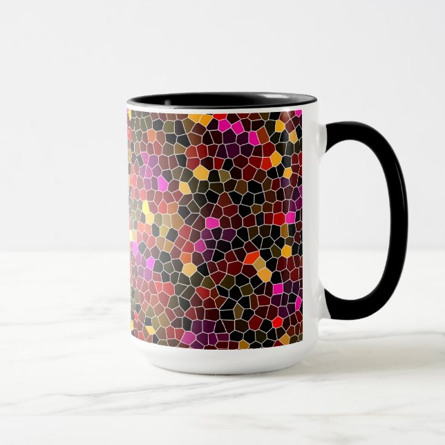 Caneca Chávena MUG Jimette Desenho mosaico (Direita)