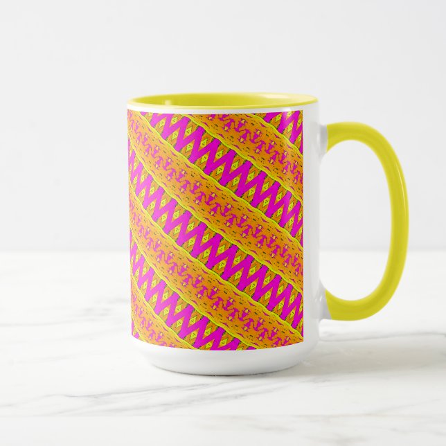 Caneca Chávena MUG Jimette Desenho recortar cor de (Direita)