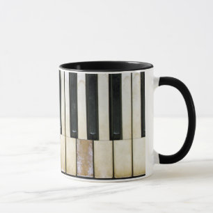 Caneca Chaves do piano