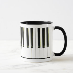 Caneca Chaves do piano