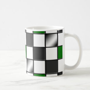 Caneca Checkered verde alternativa