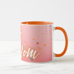 Caneca Cheer Mãe Mug (Laranja)