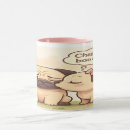 Caneca Cheer Up Boo Boo: Cute Pug Mug