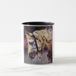 Caneca Chefe de Cavalo Branco (por Giovanni Boldini)