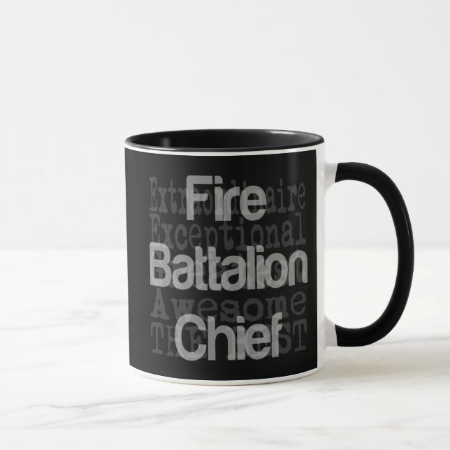 Caneca Chefe do Batalhão de Fogo Extraordinário (Direita)