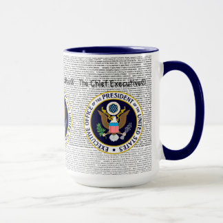 Caneca Chefe do Executivo US Presidente Mug