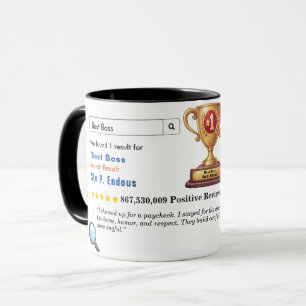 Caneca Chefe Engraçado Melhor Personalizado