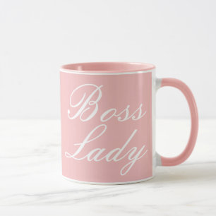 Caneca Chefe Lady Pink Girly