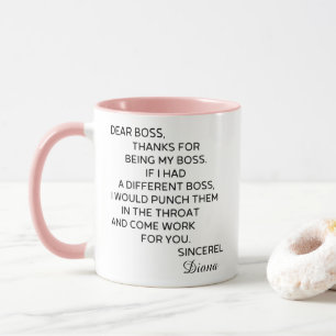 Caneca Chefe Personalizado Engraçado