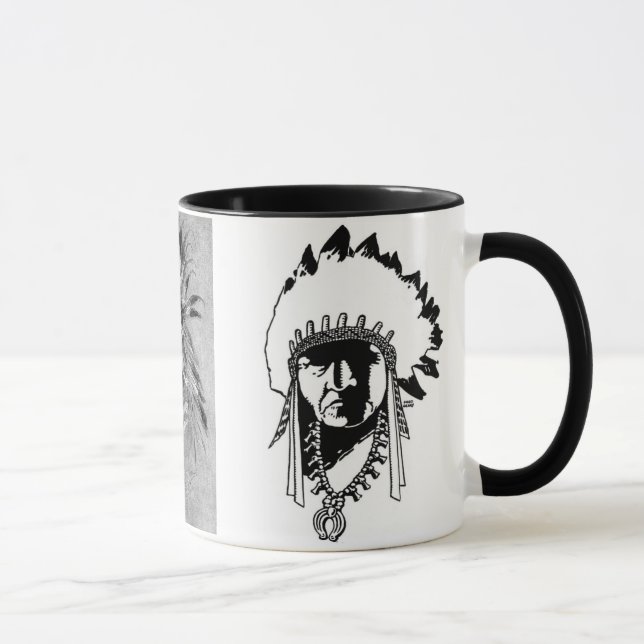 Caneca Chefes de Mug Indianos (Direita)