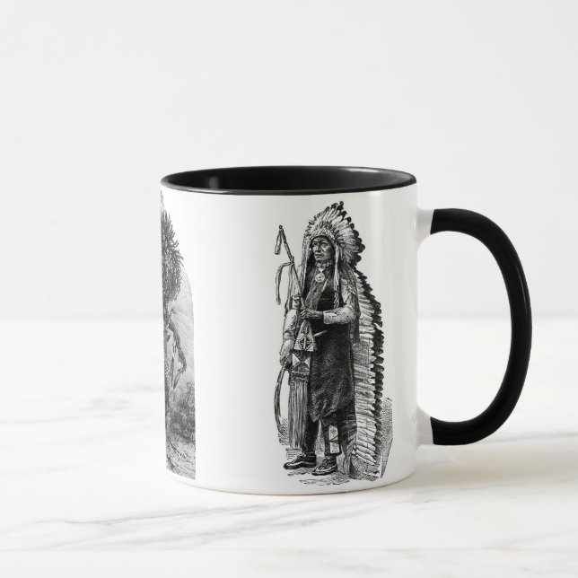 Caneca Chefes de Mug Indianos (Direita)