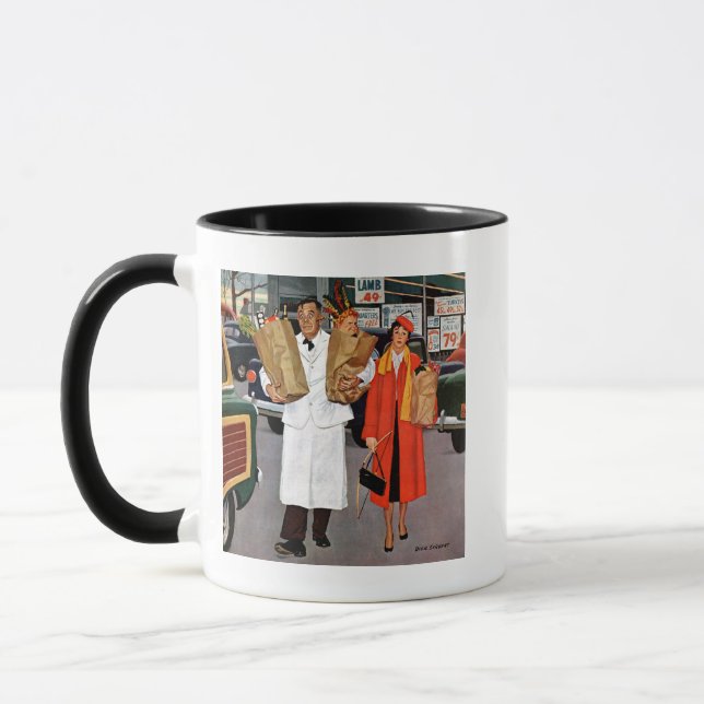 Caneca Cheio do saco do problema (Esquerda)