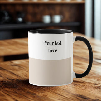 Caneca "Cheio" Mug - Earl cinza - Veja - Adicione seu tex