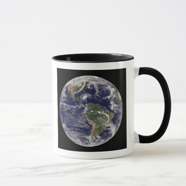 Caneca Cheio Terra mostrando o furacão Paloma (Direita)