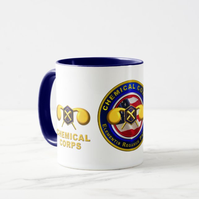 Caneca Chemical Corps Veteran (Frente Esquerda)