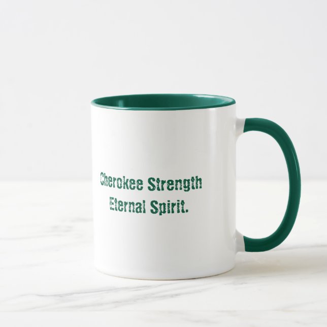 Caneca Cherokee Typografia Spirit Mug (Direita)