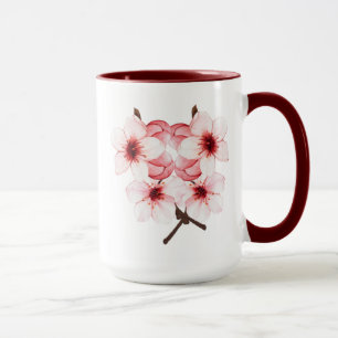Caneca Cherry Blossoms 15oz