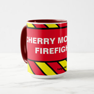 CANECA CHERRY MONTAIN FIREFIGHTER MUG