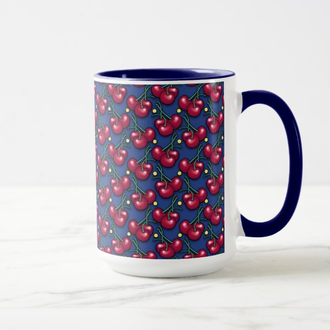 Caneca Cherry Pattern (Direita)